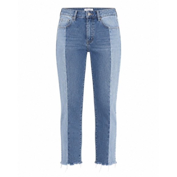 PacSun Denim - PacSun Vintage Icon Patchwork mid Rise skinny Jeans Blue 27 boho retro Y2K ankle